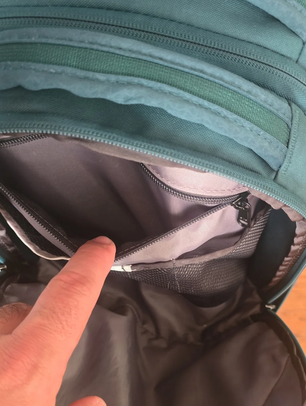 The North Face Vault Backpack — Pacific Teal